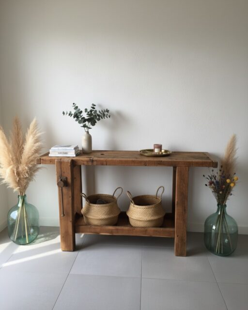 De l’atelier… au salon !🔨🤩Voici un vieil établi que j’ai entièrement aérogommé, traité, poncé et ciré.Un meuble qui a traversé l’histoire : jadis véritable compagnon de travail des artisans, il servait à scier, clouer, fabriquer, réparer…L’établi, c’était le cœur battant des ateliers. On y déposait les outils, on y imaginait des projets, on y façonnait le bois à la force des mains et avec un savoir-faire transmis de génération en génération.Aujourd’hui, ces établis quittent leur univers d’origine pour devenir des pièces déco à part entière.
Leur bois marqué, leurs vis anciennes, leurs étaux patinés… tout cela raconte une époque où l’on construisait avec patience et passion.🔧 Après rénovation :
Ce modèle retrouve un aspect authentique, naturel et chaleureux.
Une vraie pièce forte qui apporte du caractère à un intérieur, entre esprit atelier et déco vintage.Une seconde vie bien méritée ! ✨#Aérogommage #RenovationMeuble #EtabliAncien #WoodRestoration #AtelierDuPassé #MeubleDéco #Upcycling #AvantAprès #Décapage #Ponçage #Cirage #BoisMassif #Artisanat #Artisan #VintageHome #DécorationIntérieure #Transformation #MobilierAncien #Revalorisation #AtlantiqueAérogommage