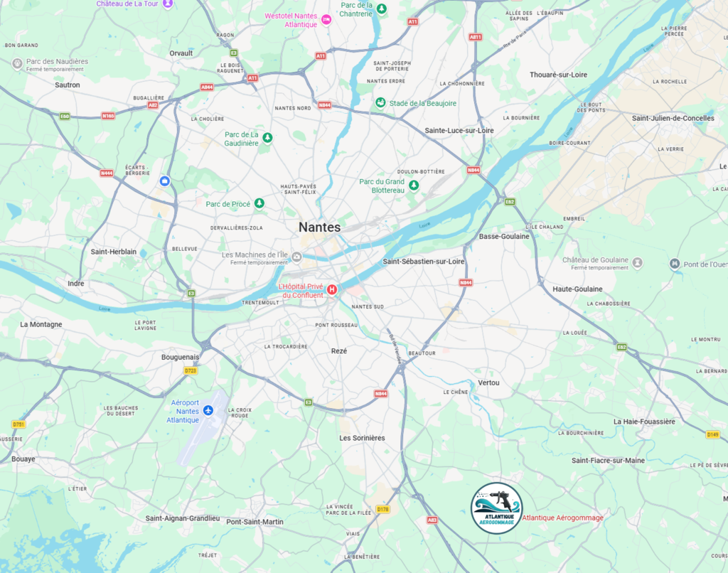 Google Maps Atlantique Aerogommage